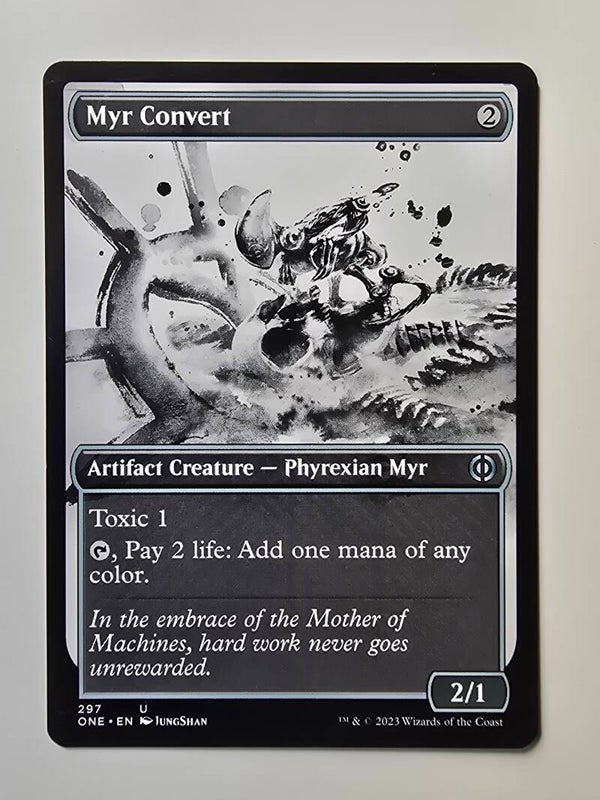 MYR CONVERT (ONE) (297 U) (MTG) (TRADING CARD)