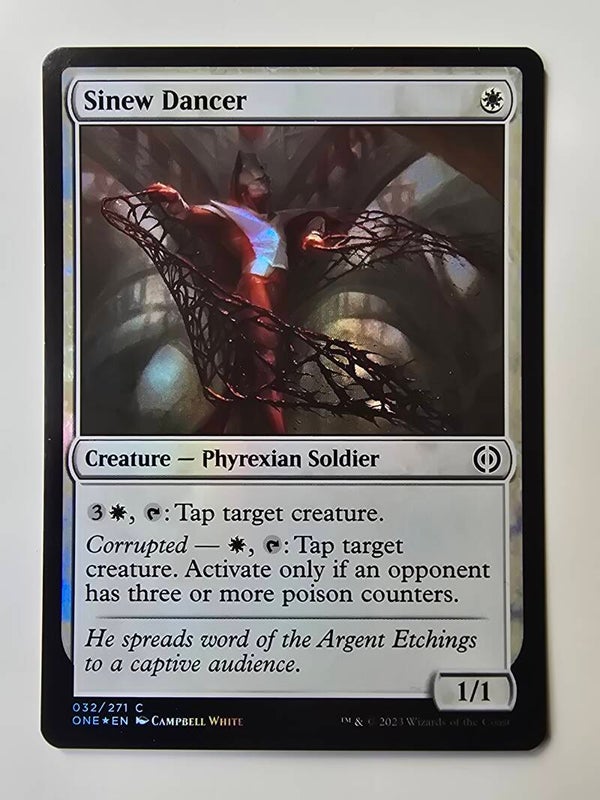 SINEW DANCER (ONE) (032/271 C) (FOIL) (MTG) (TRADING CARD)