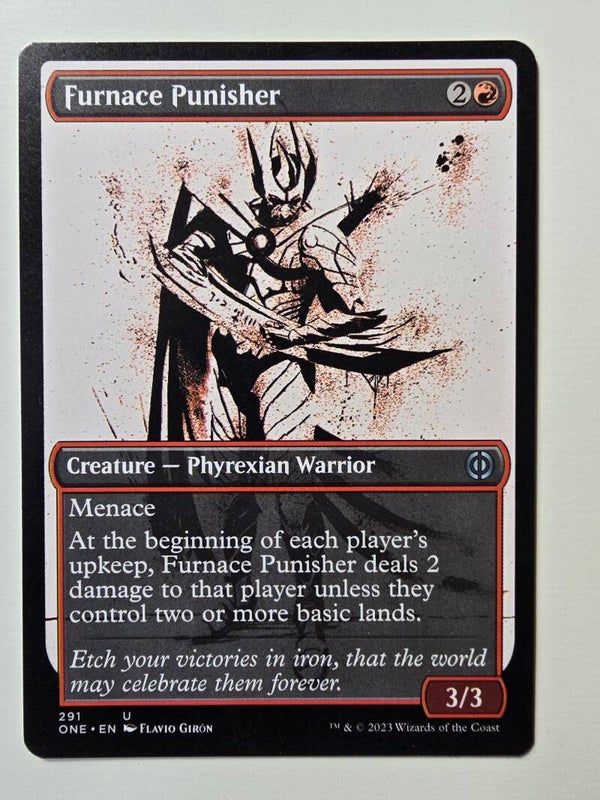 FURNACE PUNISHER (ONE) (291 U) (MTG) (TRADING CARD)