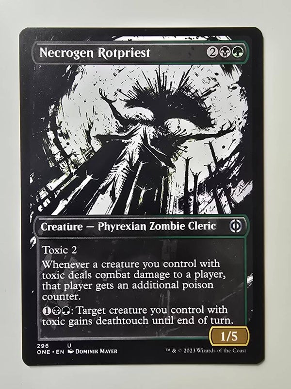 NECROGEN ROTPRIEST (ONE) (296 U) (MTG) (TRADING CARD)