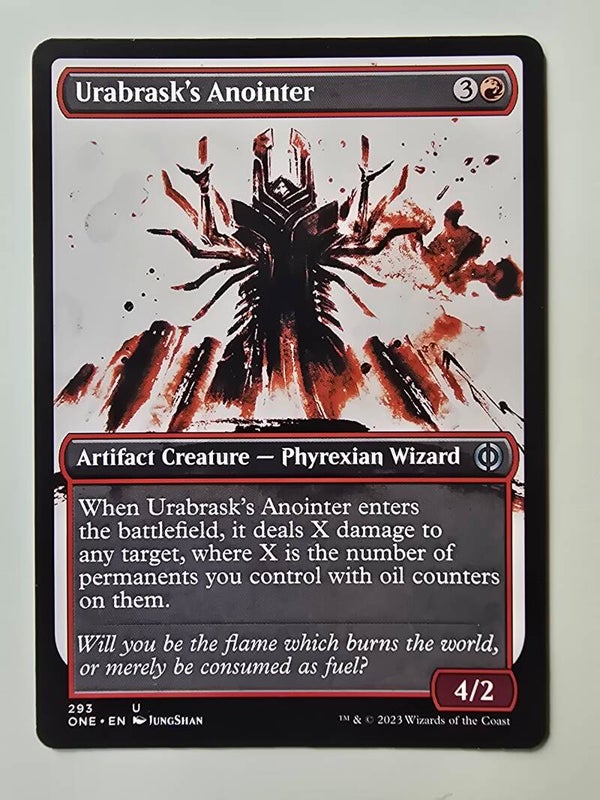 URABRASK'S ANOINTER (ONE) (293 U) (MTG) (TRADING CARD)