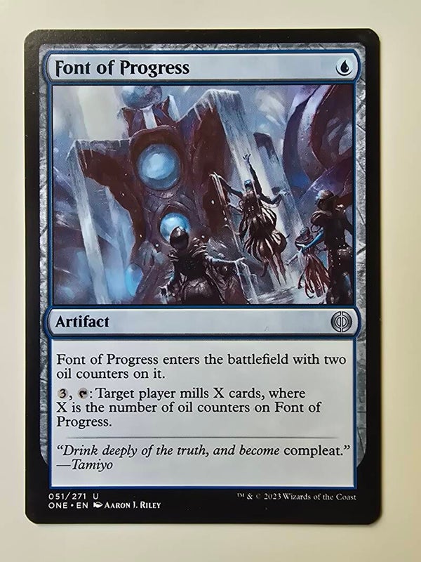 FONT OF PROGRESS (ONE) (051/271 U) (MTG) (TRADING CARD)