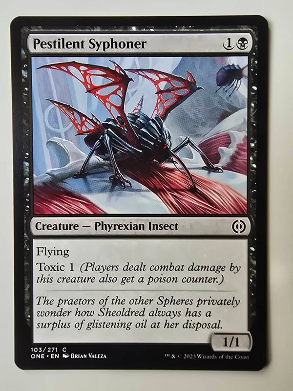 PESTILENT SYPHONER (ONE) (103/271 C) (MTG) (TRADING CARD)