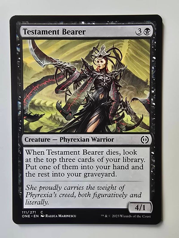 TESTAMENT BEARER (ONE) (111/271 C) (MTG) (TRADING CARD)
