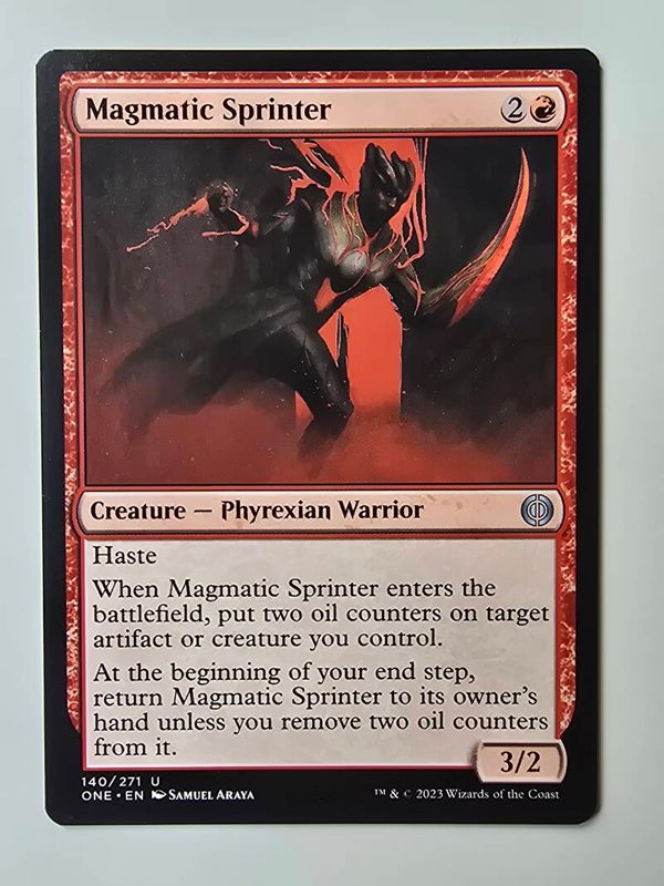 MAGMATIC SPRINTER (ONE) (140/271 U) (MTG) (TRADING CARD)