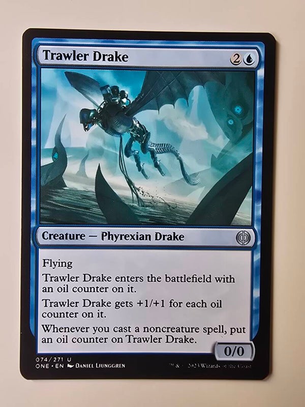 TRAWLER DRAKE (ONE) (074/271 U) (MTG) (TRADING CARD)