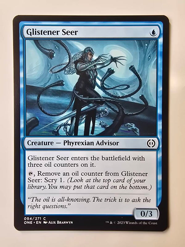 GLISTENER SEER (ONE) (054/271 C) (MTG) (TRADING CARD)