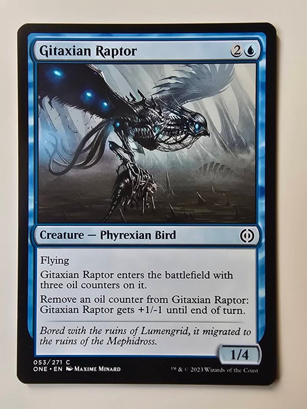 GITAXIAN RAPTOR (ONE) (053/271 C) (MTG) (TRADING CARD)