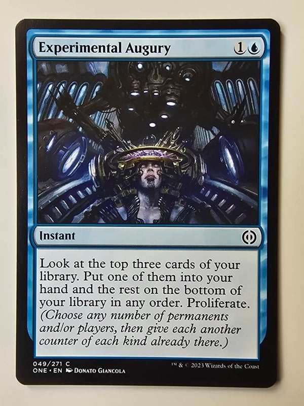 EXPERIMENTAL AUGURY (ONE) (049/271 C) (MTG) (TRADING CARD)