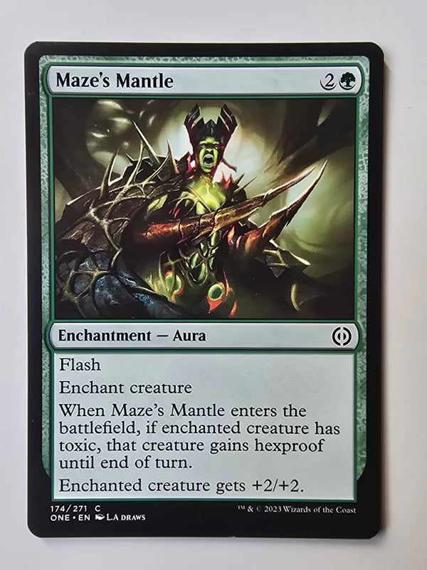 MAZE'S MANTLE (ONE) (174/271 C) (MTG) (TRADING CARD)