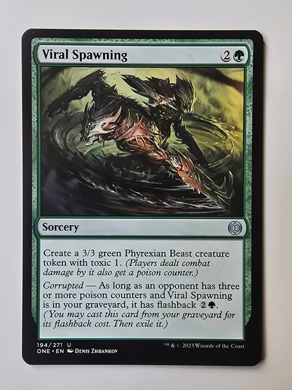 VIRAL SPAWNING (ONE) (194/271 U) (MTG) (TRADING CARD)