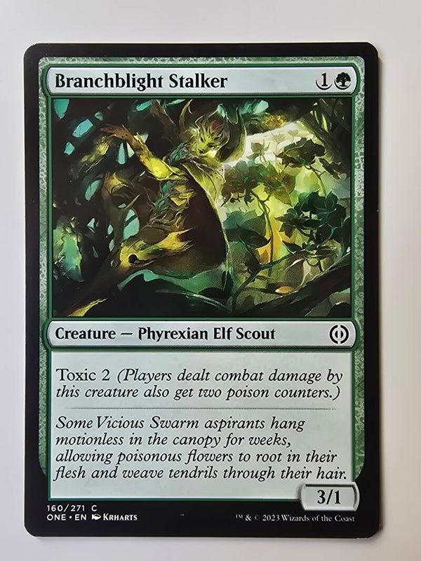 BRANCHBLIGHT STALKER (ONE) (160/271 C) (MTG) (TRADING CARD)