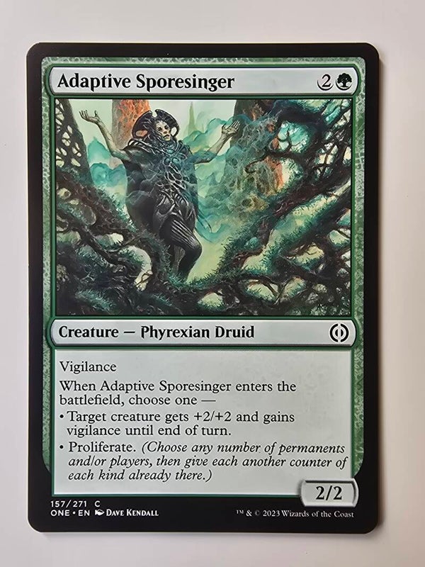 ADAPTIVE SPORESINGER (ONE) (157/271 C) (MTG) (TRADING CARD)