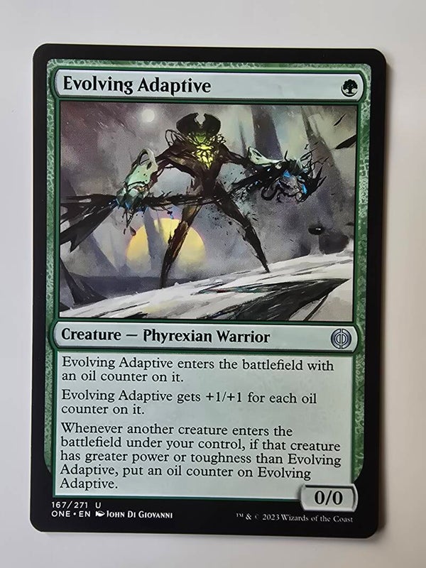 EVOLVING ADAPTIVE (ONE) (167/271 U) (MTG) (TRADING CARD)