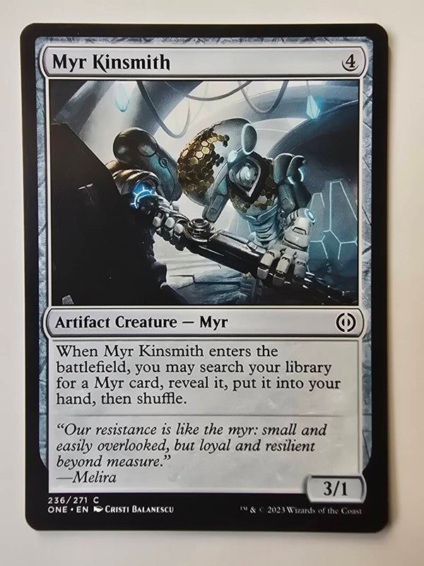 MYR KINSMITH (ONE) (236/271 C) (MTG) (TRADING CARD)