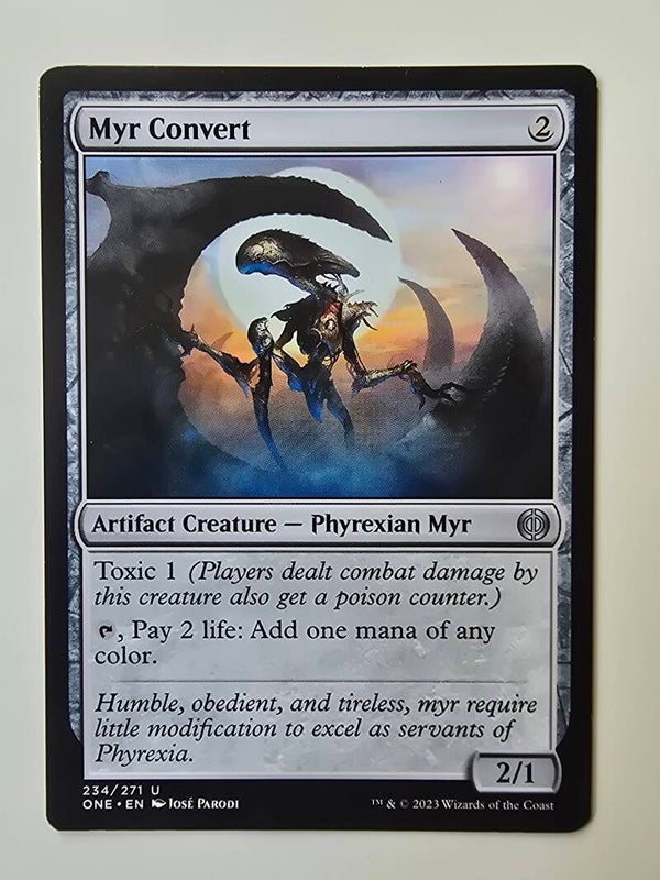 MYR CONVERT (ONE) (234/271 U) (MTG) (TRADING CARD)