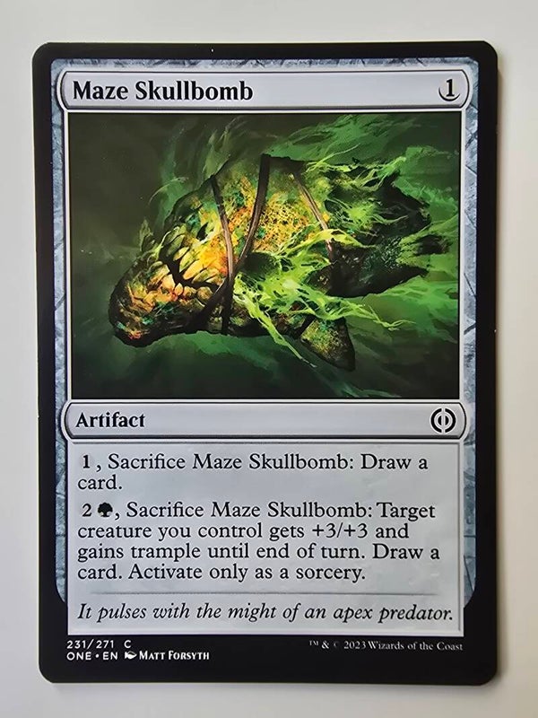 MAZE SKULLBOMB (ONE) (231/271 C) (MTG) (TRADING CARD)