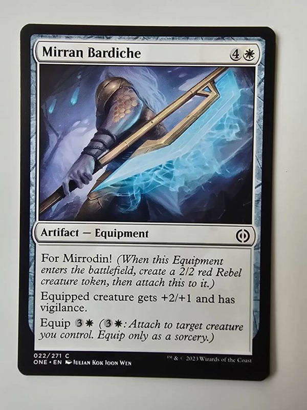 MIRRAN BARDICHE (ONE) (022/271 C) (MTG) (TRADING CARD)