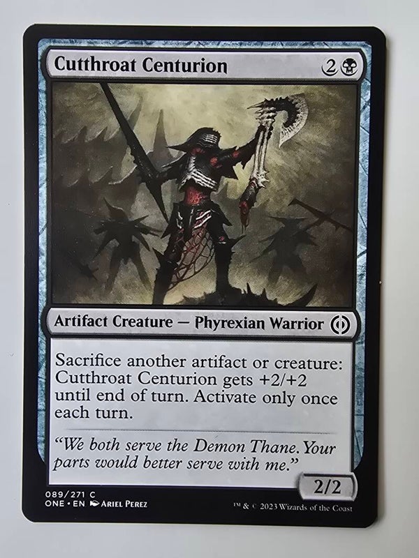 CUTTHROAT CENTURION (ONE) (089/271 C) (MTG) (TRADING CARD)
