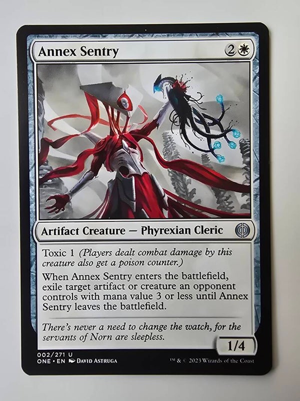 ANNEX SENTRY (ONE) (002/271 U) (MTG) (TRADING CARD)