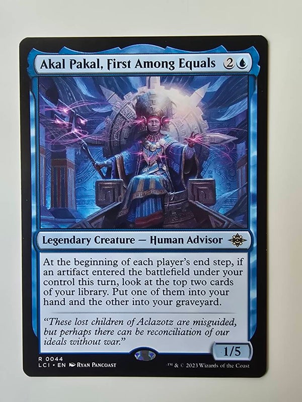 AKAL PAKAL, FIRST AMONG EQUALS (LCI) (R 0044) (MTG) (TRADING CARD)