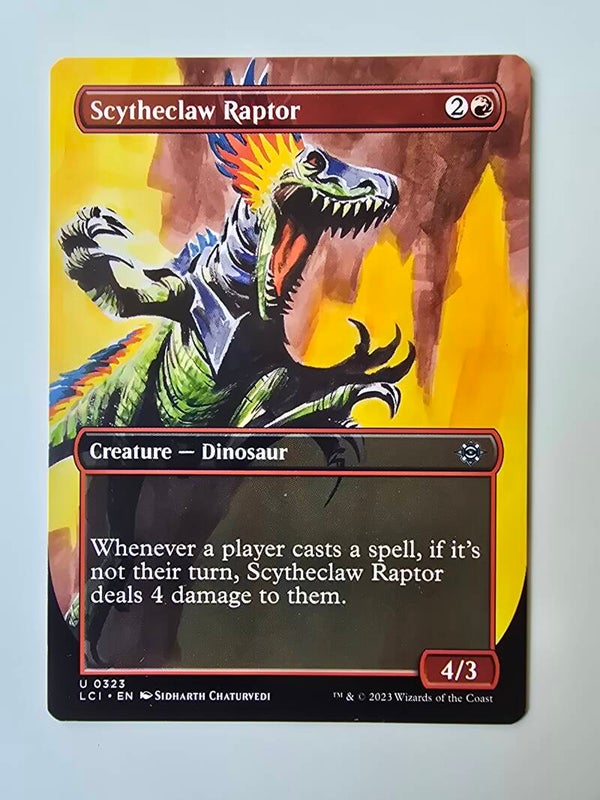 SCYTHECLAW RAPTOR (LCI) (U 0323) (MTG) (TRADING CARD)