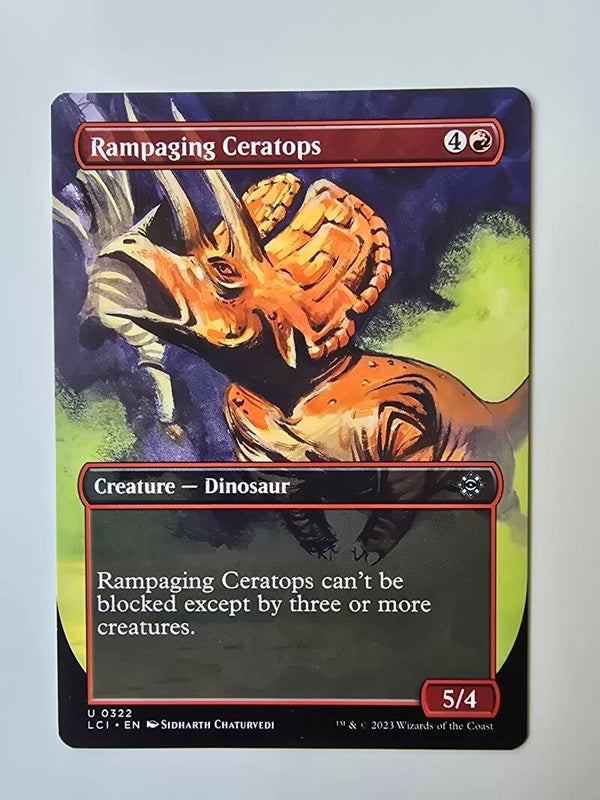 RAMPAGING CERATOPS (LCI) (U 0322) (MTG) (TRADING CARD)