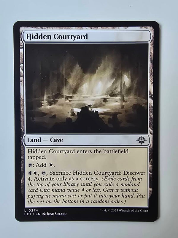 HIDDEN COURTYARD (LCI) (L 0274) (MTG) (TRADING CARD)