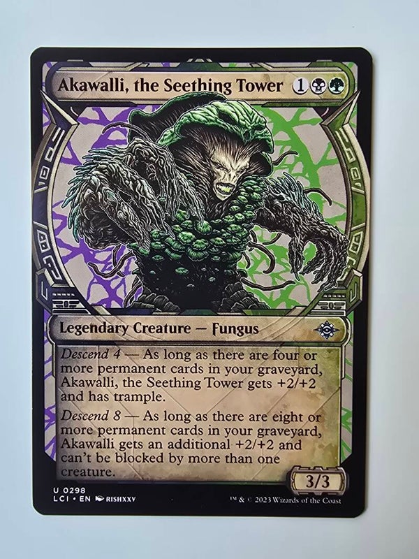 AKAWALLI, THE SEETHING TOWER (LCI) (U 0298) (MTG) (TRADING CARD)
