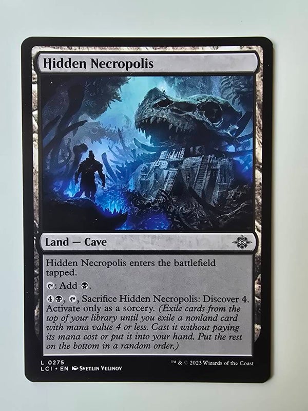 HIDDEN NECROPOLIS (LCI) (L 0275) (MTG) (TRADING CARD)
