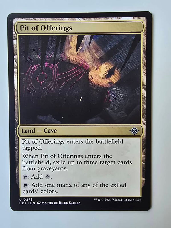PIT OF OFFERINGS (LCI) (L 0278) (MTG) (TRADING CARD)
