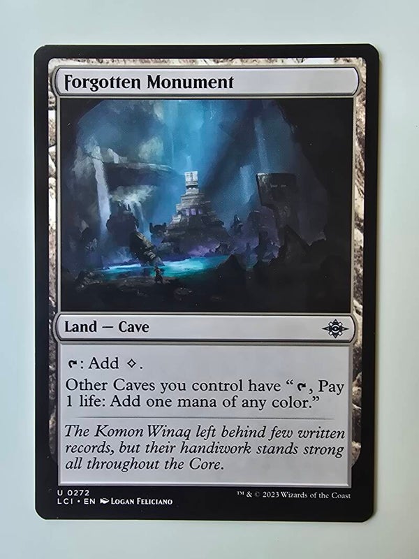 FORGOTTEN MONUMENT (LCI) (U 0272) (MTG) (TRADING CARD)
