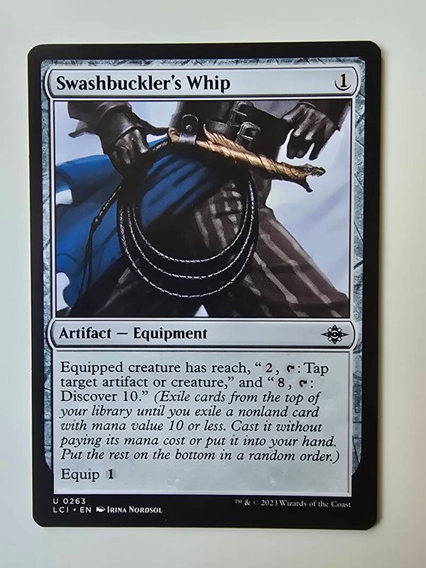 SWASHBUCKLER'S WHIP (LCI) (U 0263) (MTG) (TRADING CARD)
