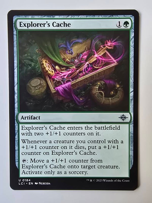 EXPLORER'S CACHE (LCI) (U 0184) (MTG) (TRADING CARD)