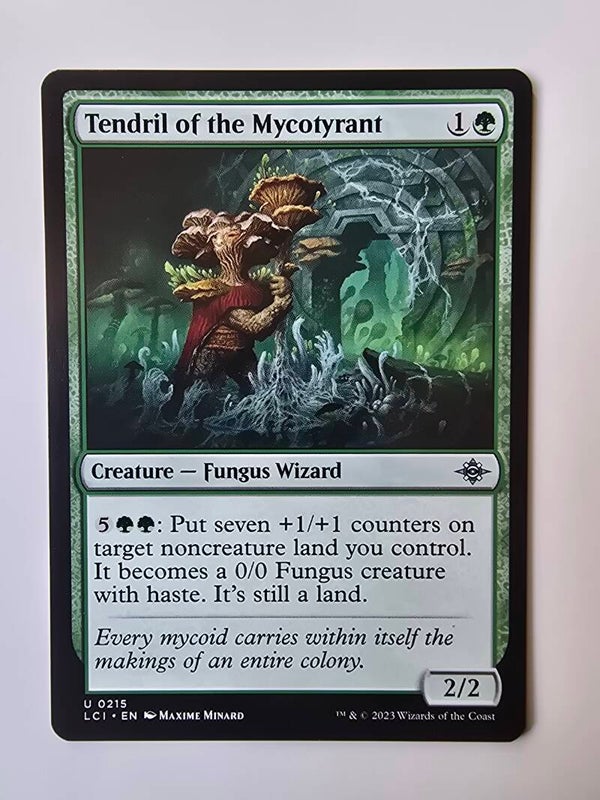 TENDRIL OF THE MYCOTYRANT (LCI) (U 0215) (MTG) (TRADING CARD)