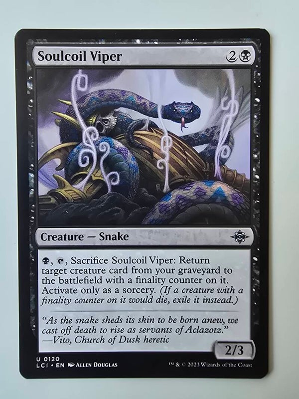 SOULCOIL VIPER (LCI) (U 0120) (MTG) (TRADING CARD)