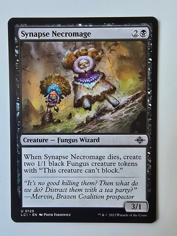 SYNAPSE NECROMAGE (LCI) (U 0125) (MTG) (TRADING CARD)
