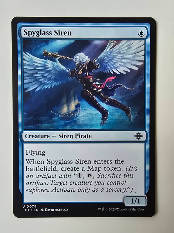 SPYGLASS SIREN (LCI) (U 0078) (MTG) (TRADING CARD)