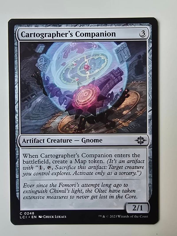 CARTOGRAPHER'S COMPANION (LCI) (C 0248) (MTG) (TRADING CARD)
