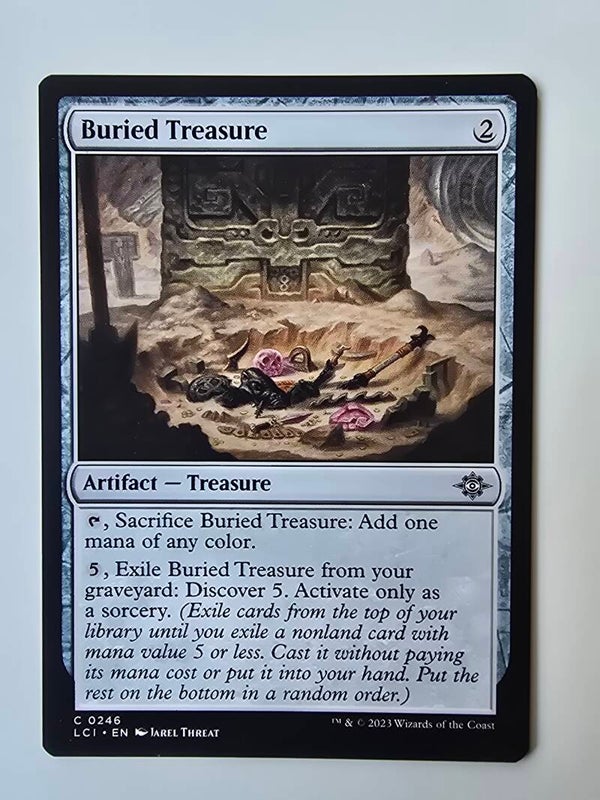 BURIED TREASURE (LCI) (C 0246) (MTG) (TRADING CARD)