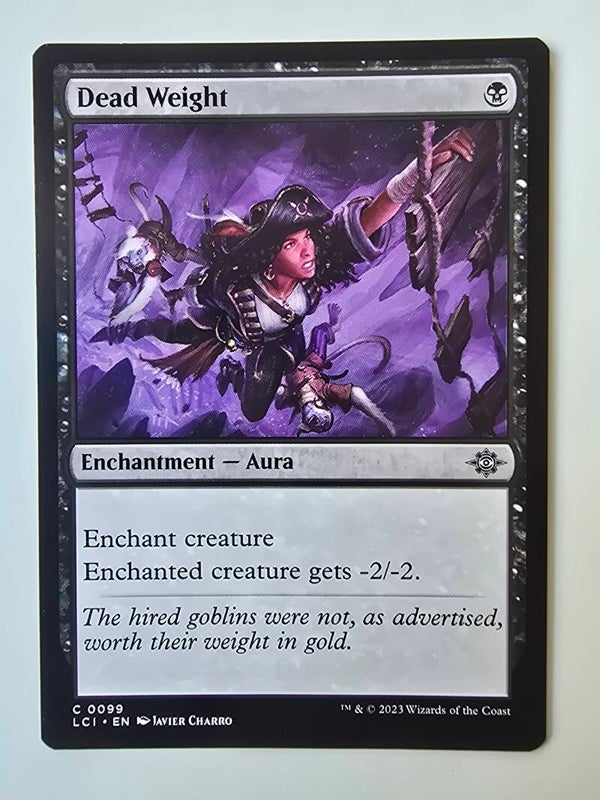 DEAD WEIGHT (LCI) (C 0099) (MTG) (TRADING CARD)