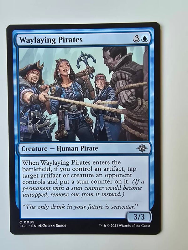 WAYLAYING PIRATES (LCI) (C 0085) (MTG) (TRADING CARD)