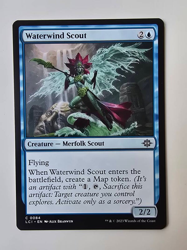WATERWIND SCOUT (LCI) (C 0084) (MTG) (TRADING CARD)