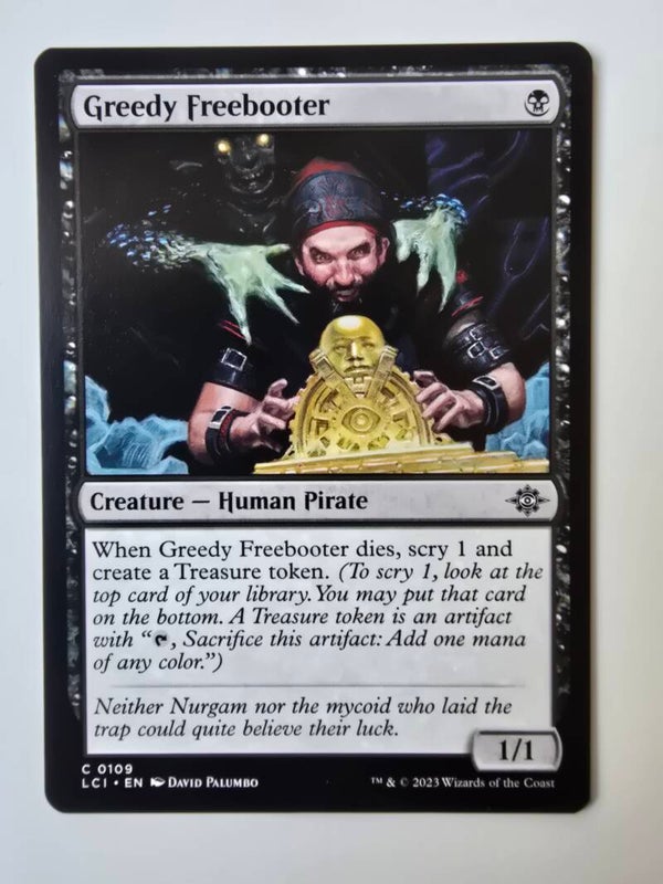 GREEDY FREEBOOTER (LCI) (C 0109) (MTG) (TRADING CARD)