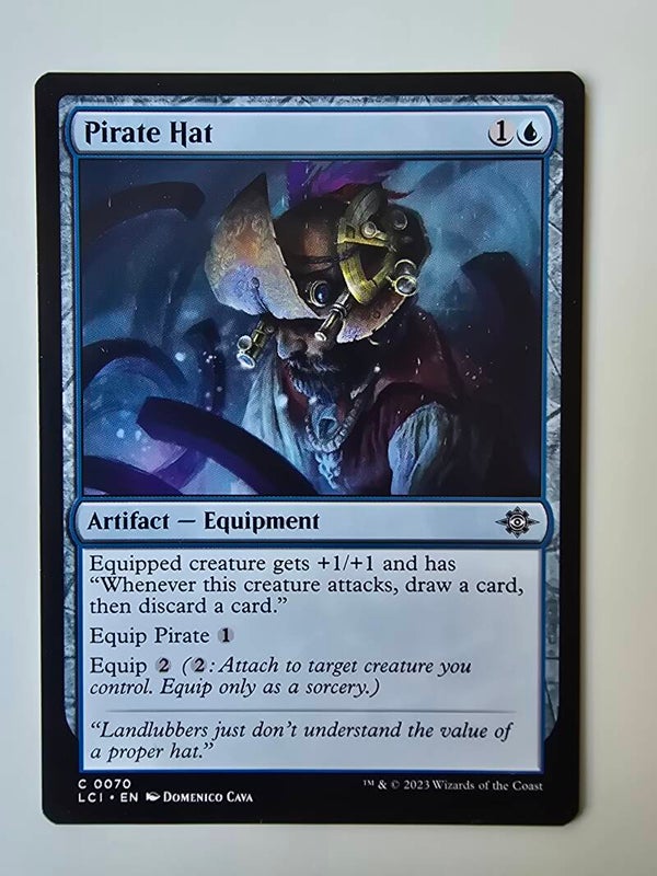 PIRATE HAT (LCI) (C 0070) (MTG) (TRADING CARD)
