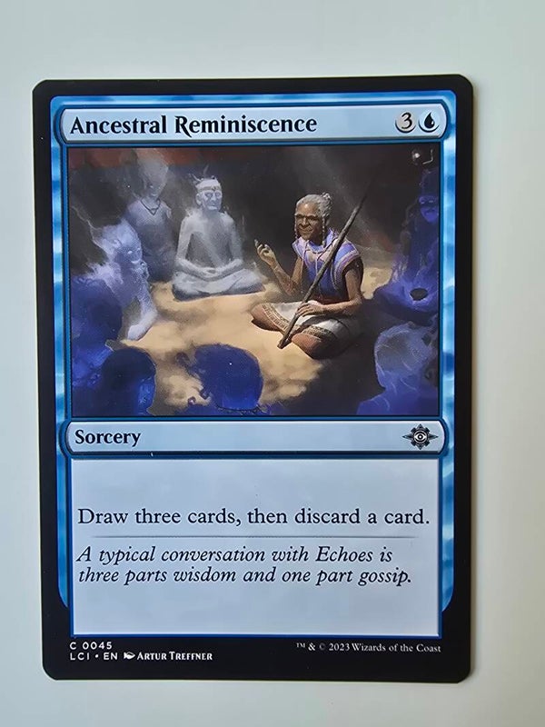 ANCESTRAL REMINISCENCE (LCI) (C 0045) (MTG) (TRADING CARD)