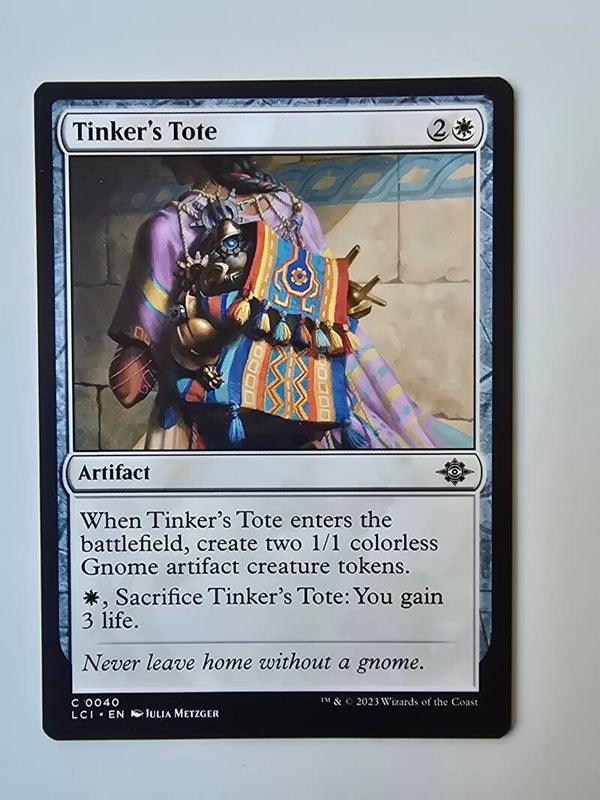 TINKER'S TOTE (LCI) (C 0040) (MTG) (TRADING CARD)