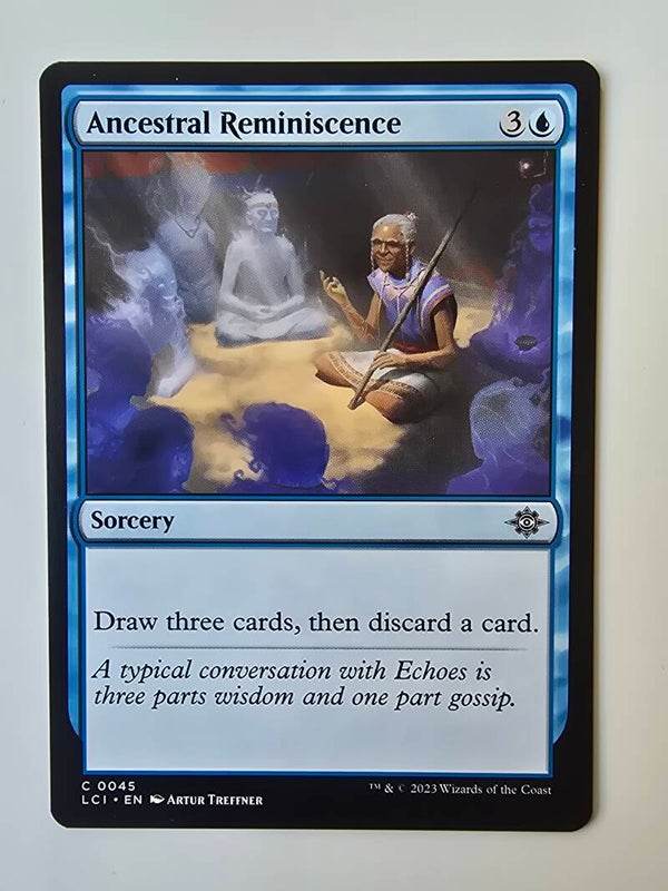 ANCESTRAL REMINISCENCE (LCI) (C 0045) (MTG) (TRADING CARD)