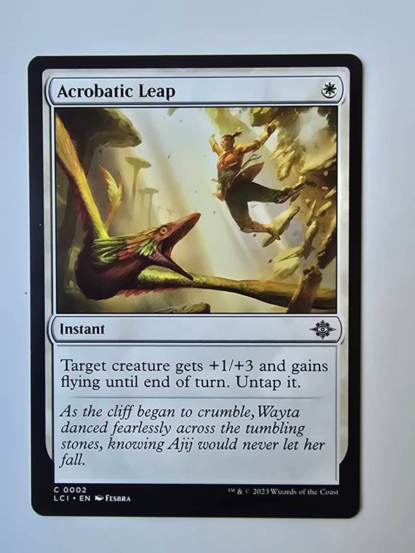 ACROBATIC LEAP (LCI) (C 0002) (MTG) (TRADING CARD)