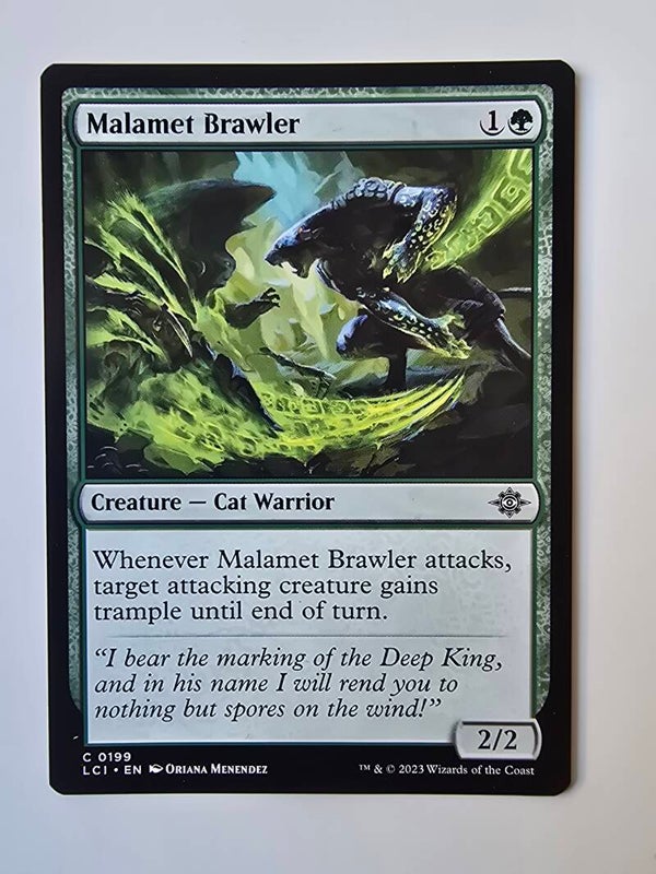 MALAMET BRAWLER (LCI) (C 0199) (MTG) (TRADING CARD)